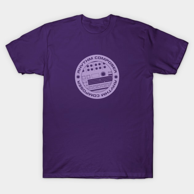 909 Drum Machine T-Shirt by Atomic Malibu